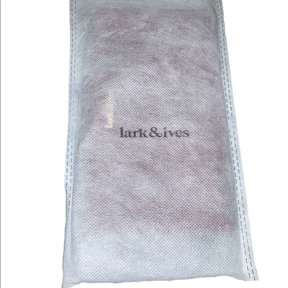 Red vegan wallet Lark & Ives